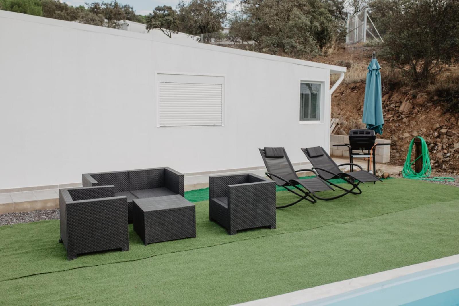 Casa En El Lago.Unmillondeestrellas Villaharta Zewnętrze zdjęcie